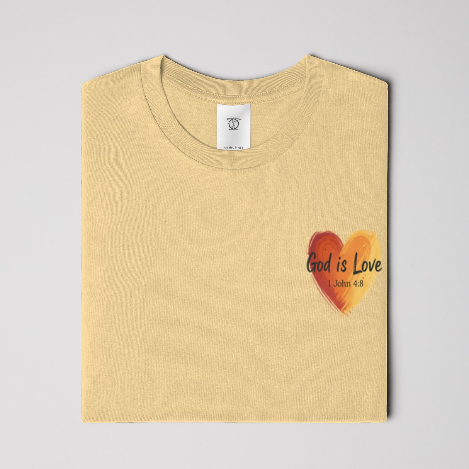 1 John 48 Heavyweight T Shirt