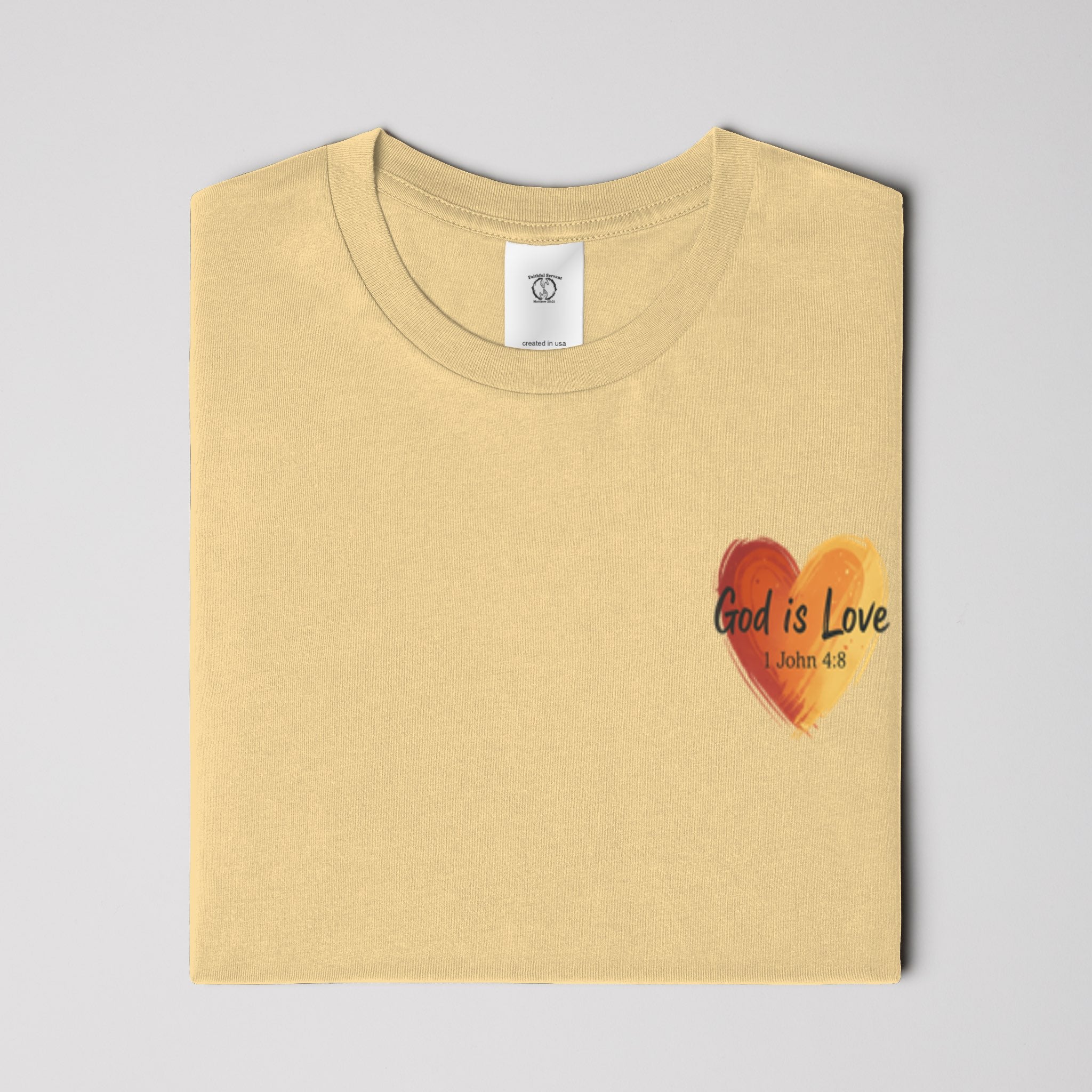 1 John 48 Heavyweight T Shirt