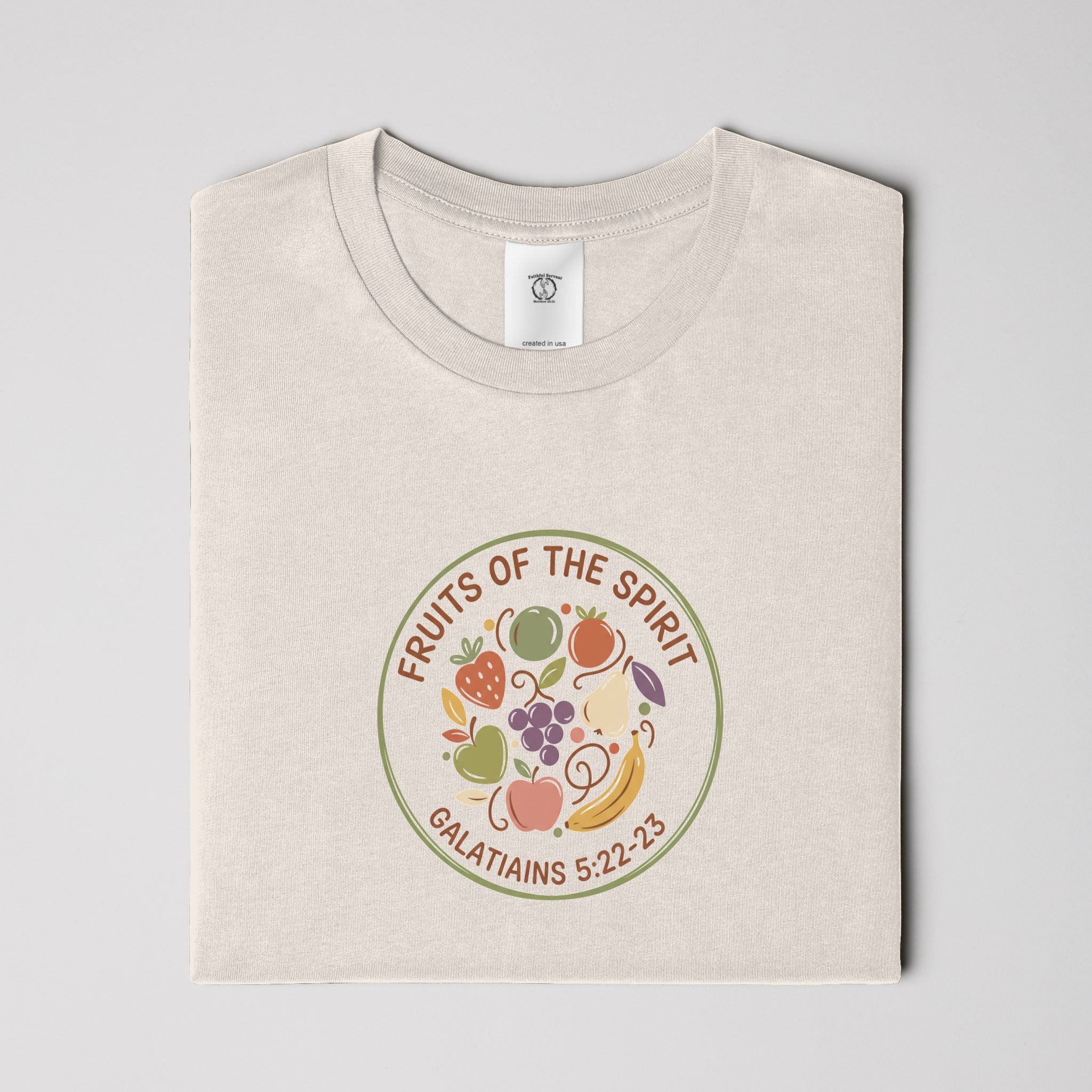 Galatians 522-23 Heavyweight T Shirt