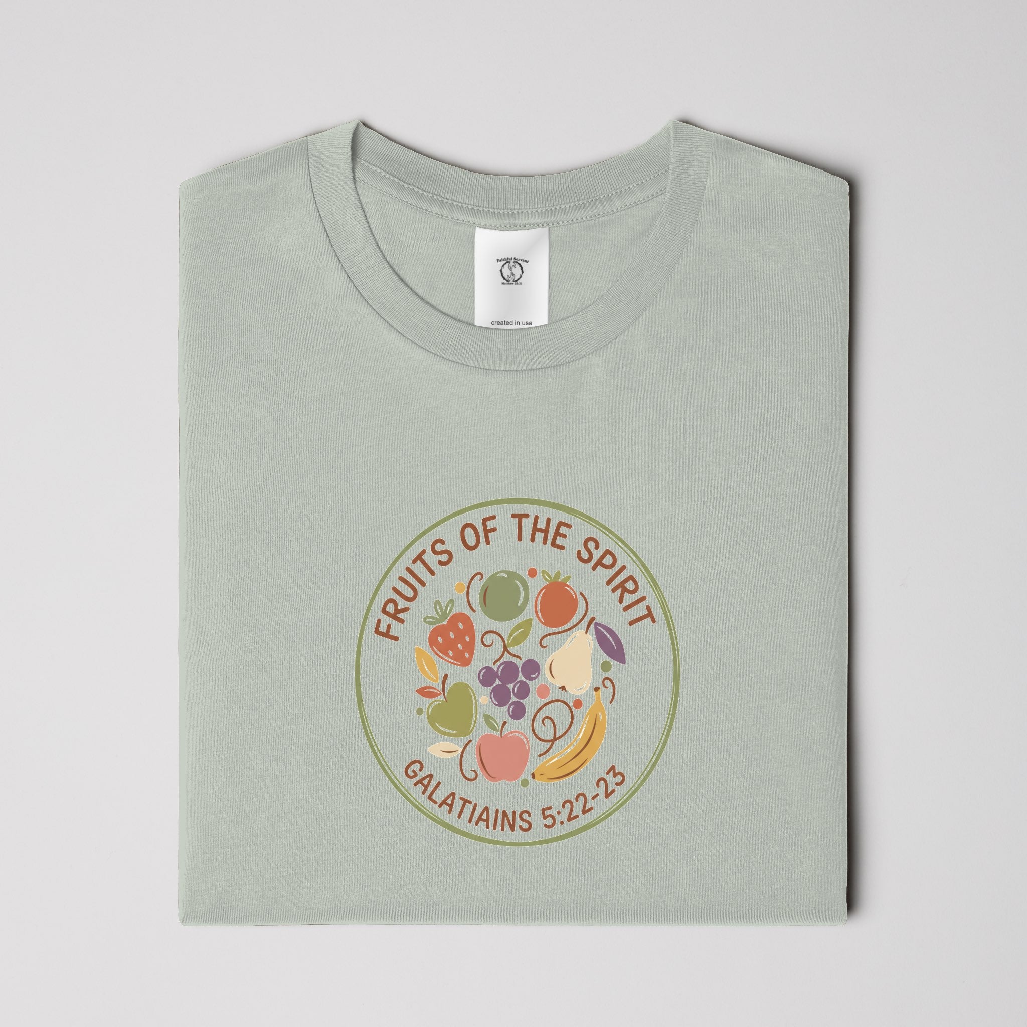 Galatians 522-23 Heavyweight T Shirt