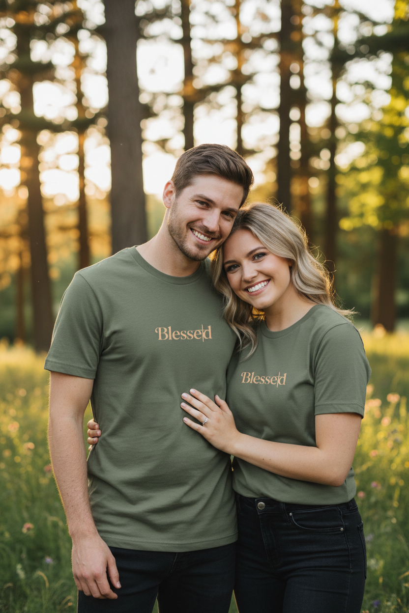 Blessed Heavyweight T Shirt