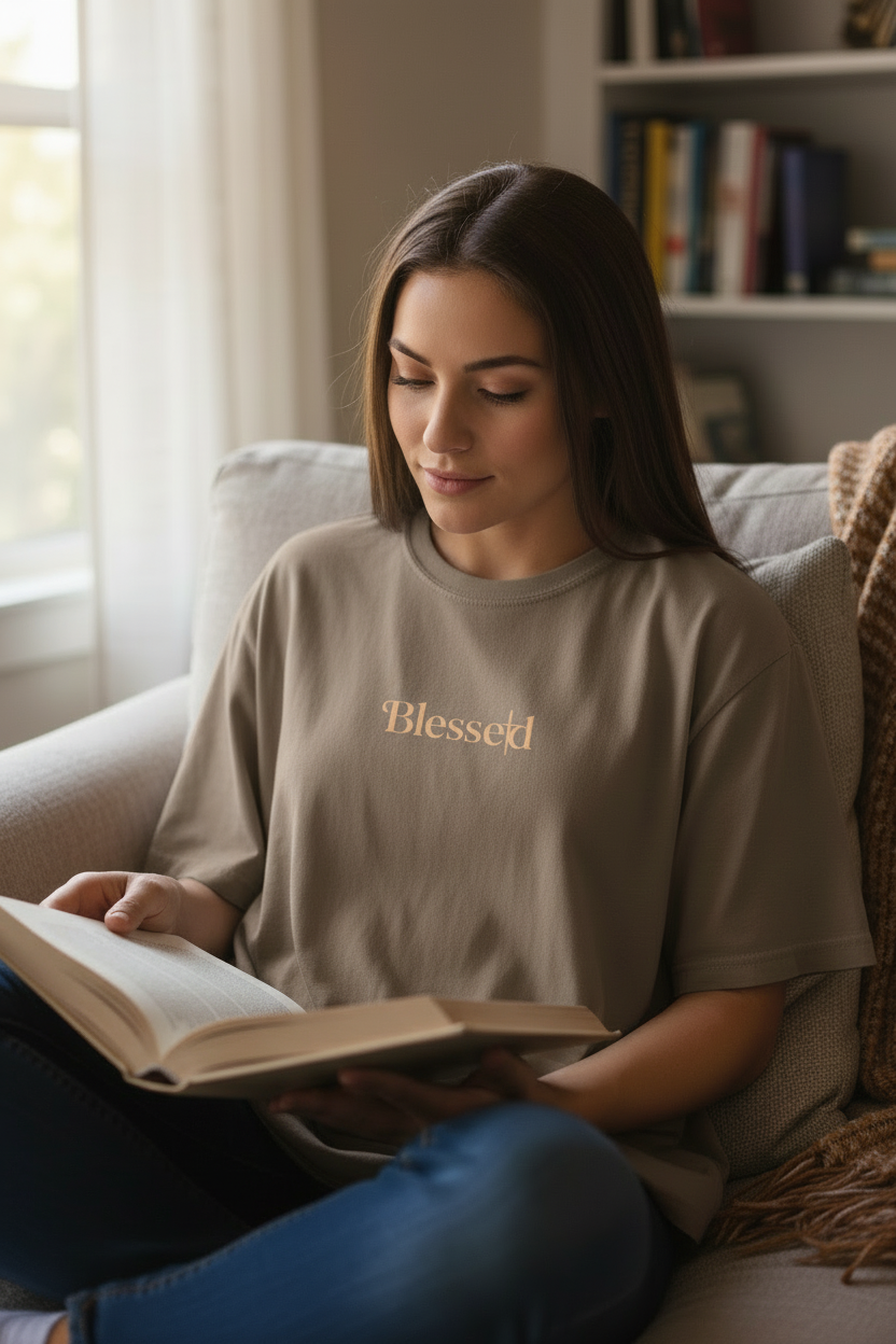 Blessed Heavyweight T Shirt