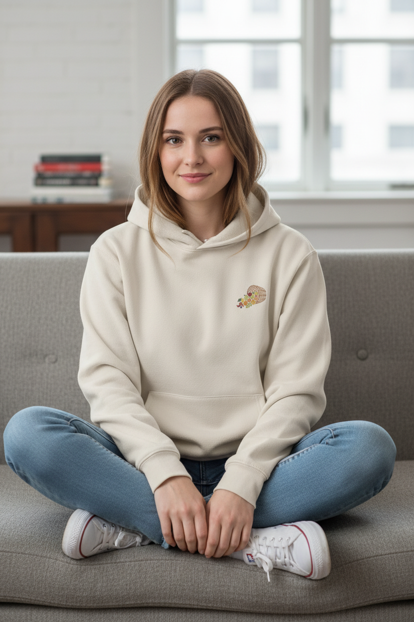 Galatians 5:22-23 (Unisex Heavyweight Hoodie)