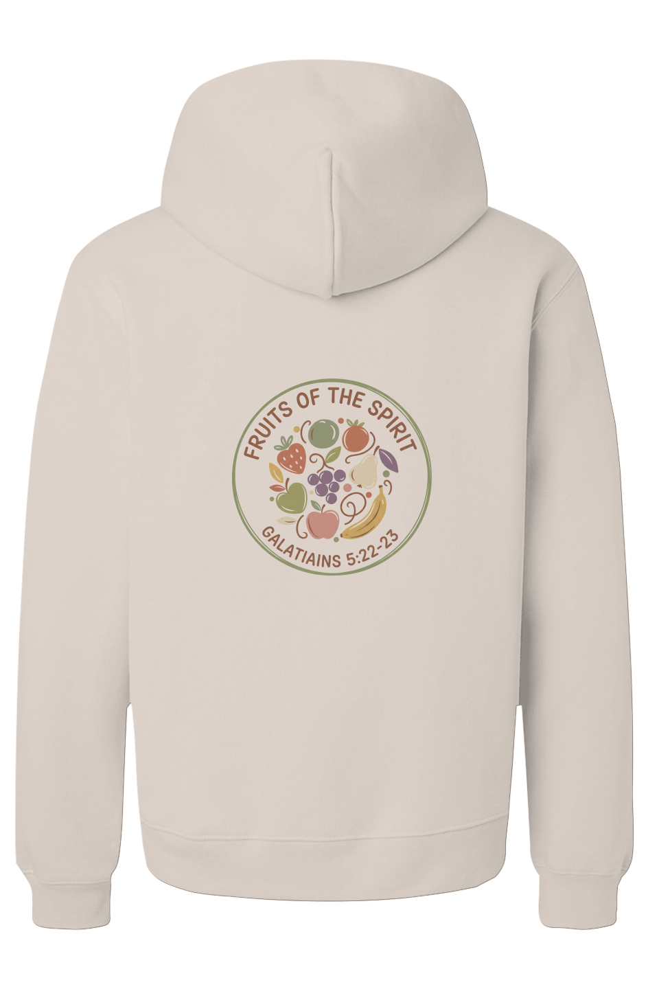 Galatians 5:22-23 (Unisex Heavyweight Hoodie)