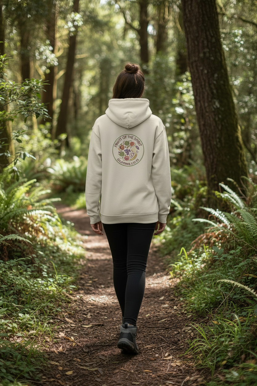 Galatians 5:22-23 (Unisex Heavyweight Hoodie)